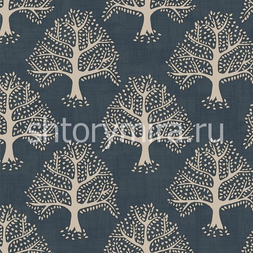 Ткань Great Oak Midnight Iliv