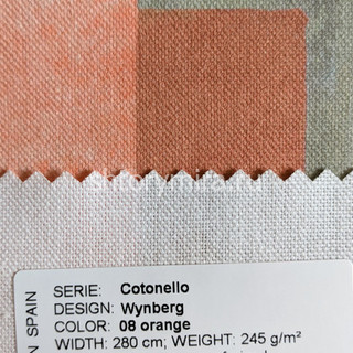 Ткань Cotonello Wynberg 08 orange Casablanca