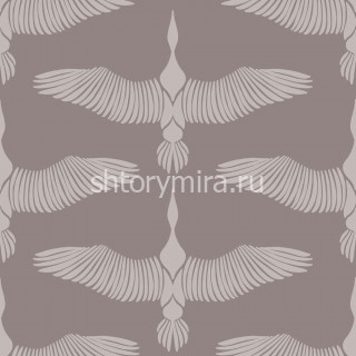 Ткань Birds grey Marufabrics