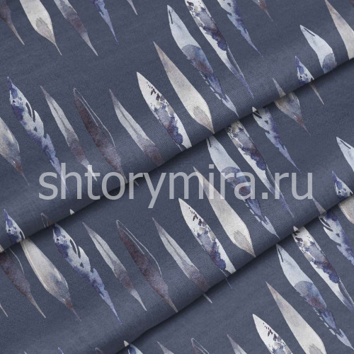 Ткань Crown blue Marufabrics
