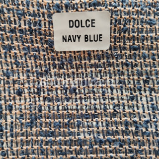 Ткань Dolce Navy Blue La Luxe