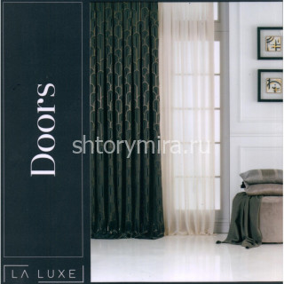 Ткань Doors Black La Luxe