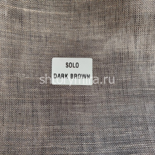 Ткань Solo Dark Brown La Luxe