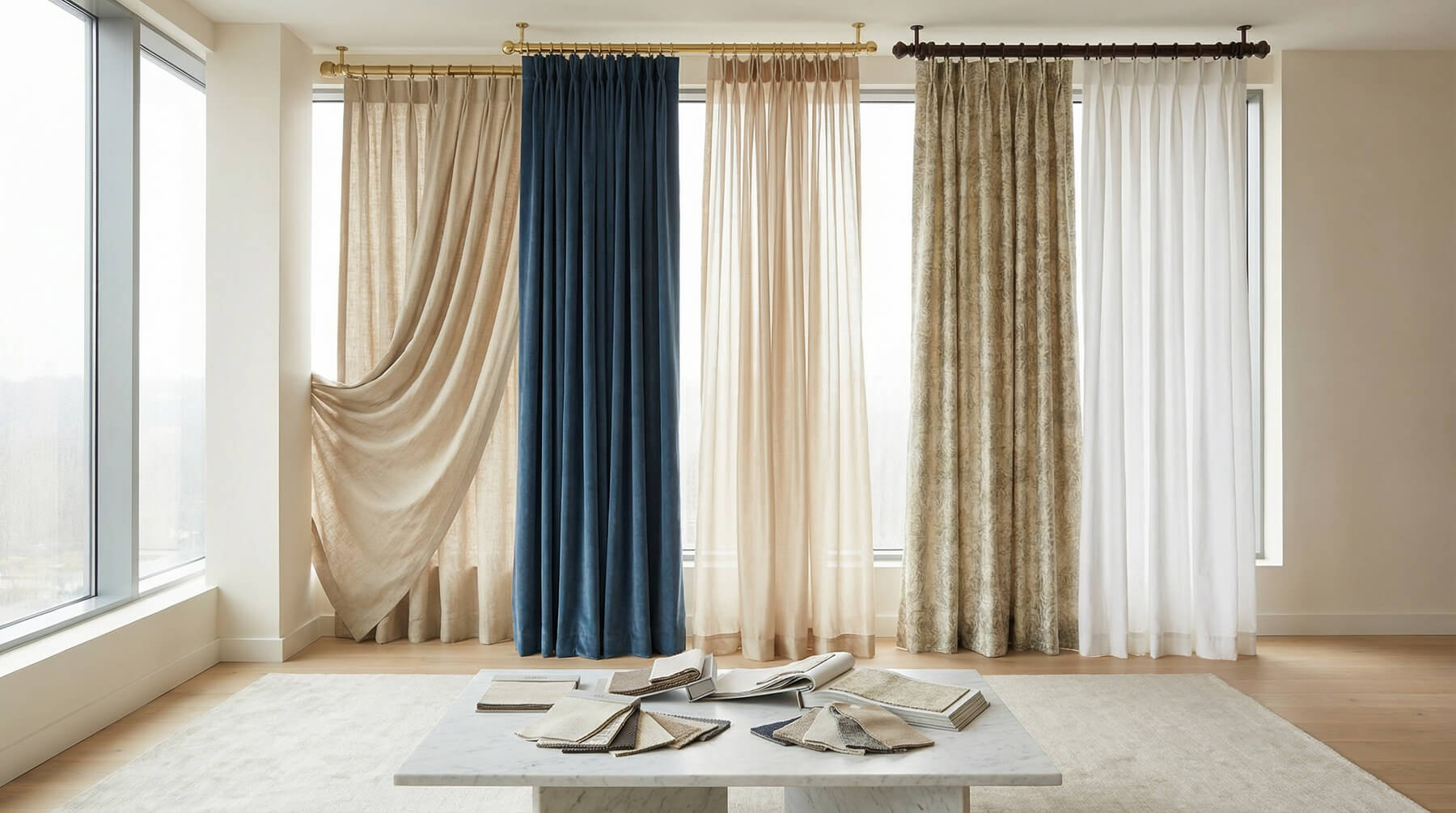 Лучшие ткани для штор и их применение: полный гид по выбору