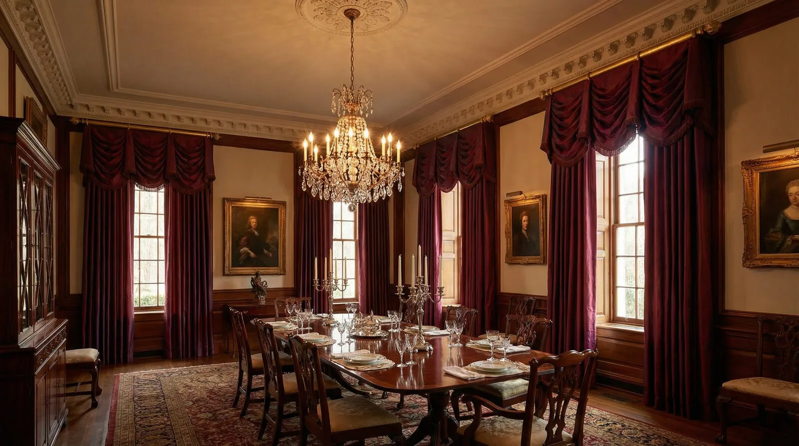 Шторы в гостиной