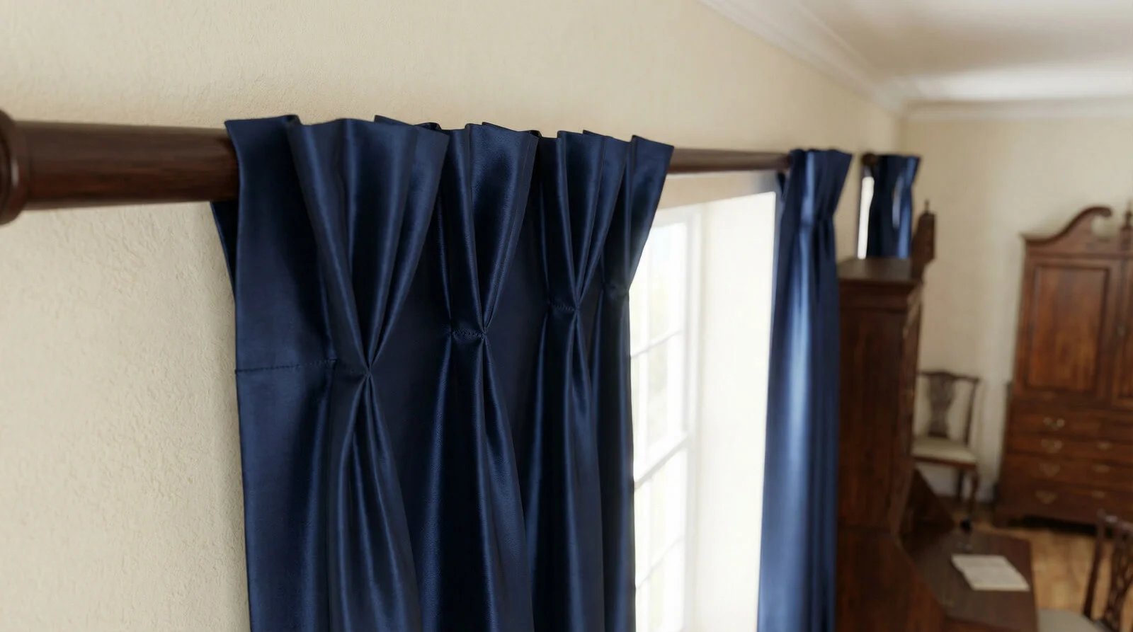 Французские складки (тройные)