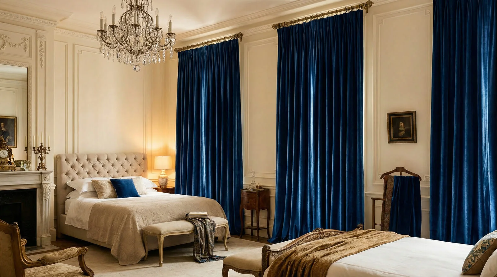 Вельветовые шторы