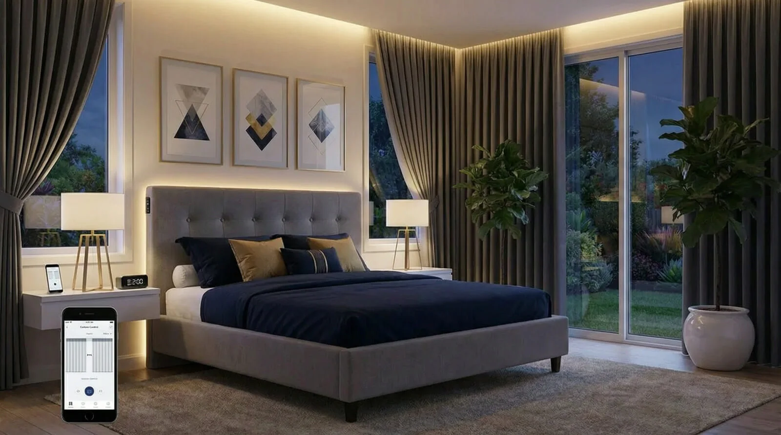 Шторы с умными технологиями