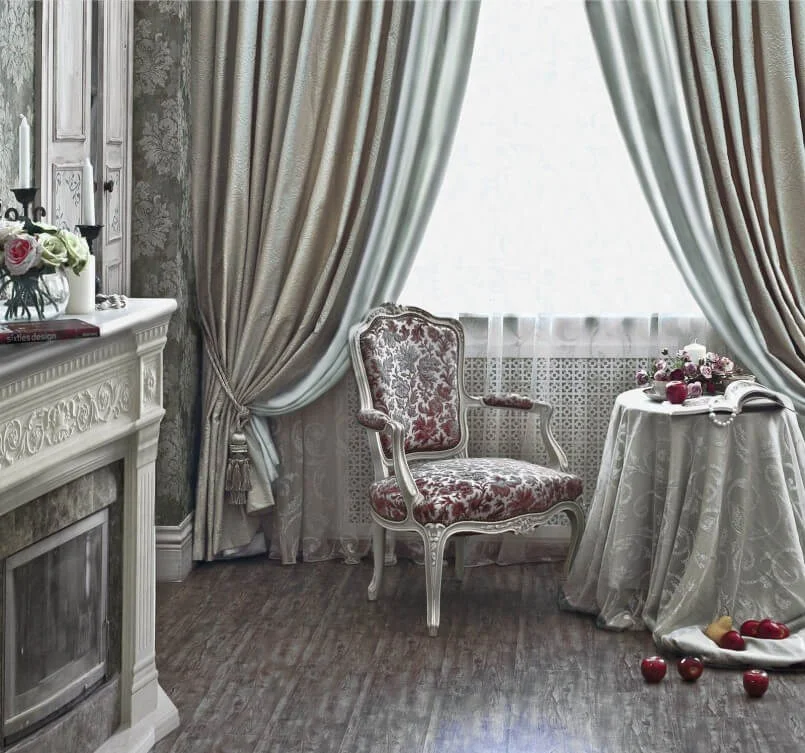 Шторы из жаккарда