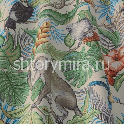 Ткань Rainforest Papaya Iliv