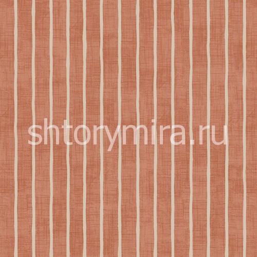 Ткань Pencil Stripe Paprika Iliv