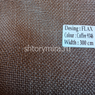 Ткань Flax Coffee-9348 Dessange