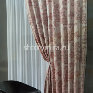 Ткань Harem Plain 2251 Bordeaux Textil Express