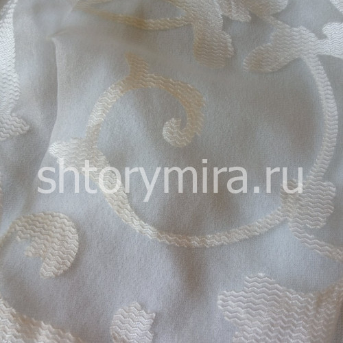 Ткань Organza Devore 906 st. 389 Crema/Bianco Textil Express