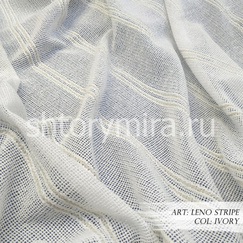 Ткань Leno Stripe Ivory
