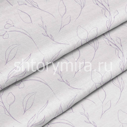 Ткань Leaves lilac