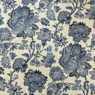 Ткань HELMSLEY 525 PORCELAINE BLUE Galleria Arben