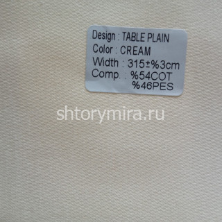 Ткань Table Plain Cream Wiya