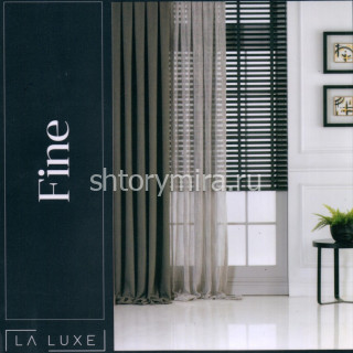 Ткань Fine Anthracite La Luxe