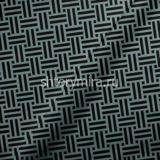 Ткань Grid Blue Marufabrics