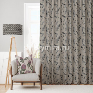 Ткань Leaf Dark Marufabrics