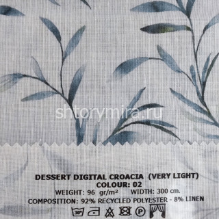 Ткань DESSERT DIGITAL CROACIA (Very Light) 02 Esperanza