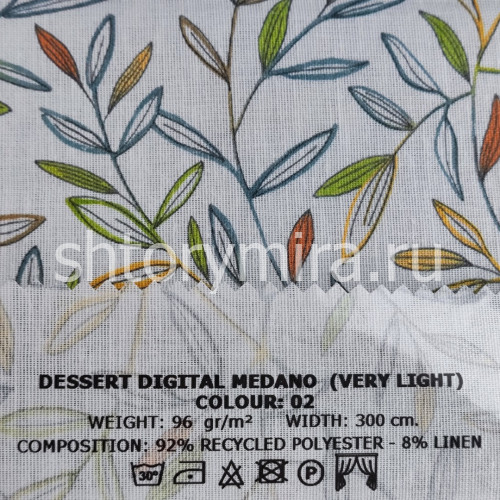 Ткань DESSERT DIGITAL MEDANO (Very Light) 02 Esperanza