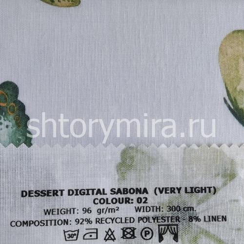 Ткань DESSERT DIGITAL SABONA (Very Light) 02