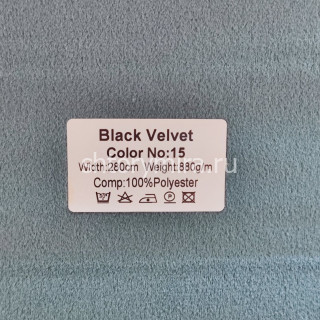 Ткань Black Velvet Blackout 15 Forever