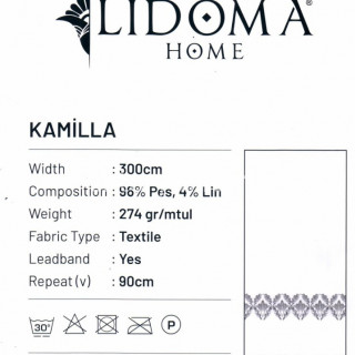 Ткань Kamilla 01 Lidoma Home