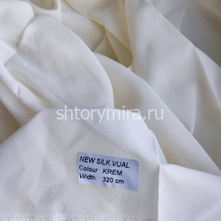 Ткань New Silk Vual Krem Ecobella