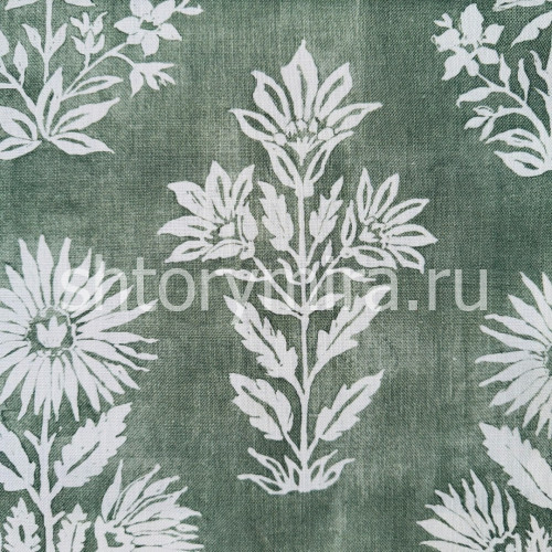 Ткань FLORAL BATIK FENNEL Galleria Arben