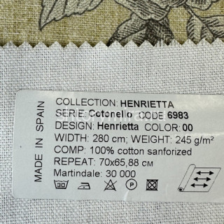 Ткань Cotonello Henrietta 00 Casablanca