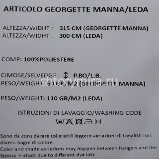 Ткань Georgette Leda 86443 Philosophy
