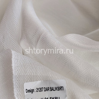 Ткань 21207 Dark Baliksirti V01 Ekru Aisa