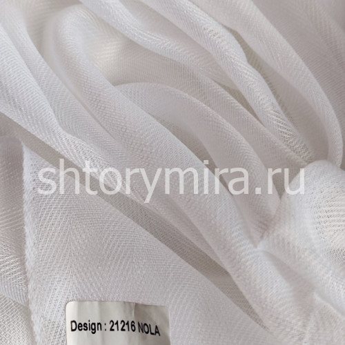 Ткань 21216 Nola V03 Beyaz Aisa