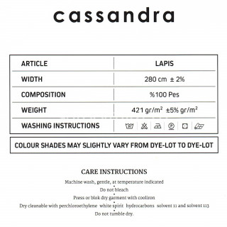 Ткань Lapis 1043 Cassandra