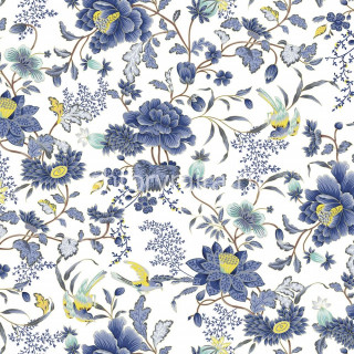 Ткань Amorillas blue Marufabrics
