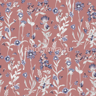 Ткань Cornflower red Marufabrics