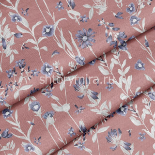 Ткань Cornflower red Marufabrics