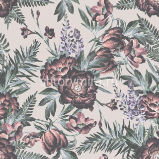 Ткань Magenta beige Marufabrics