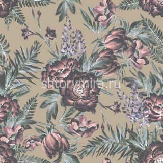 Ткань Magenta olive Marufabrics