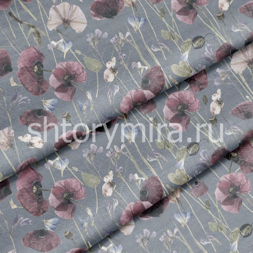 Ткань Meadow blue Marufabrics