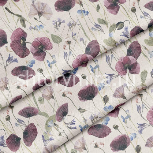Ткань Meadow pink Marufabrics