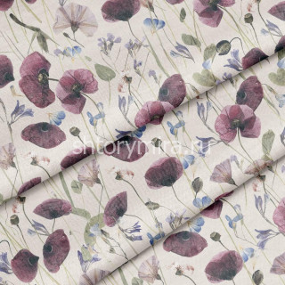 Ткань Meadow pink Marufabrics