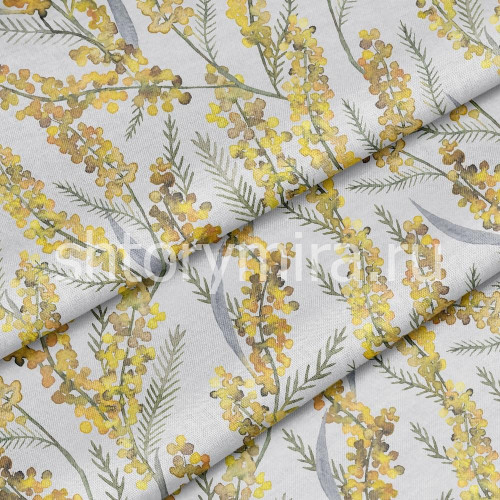 Ткань Mimosa grey Marufabrics