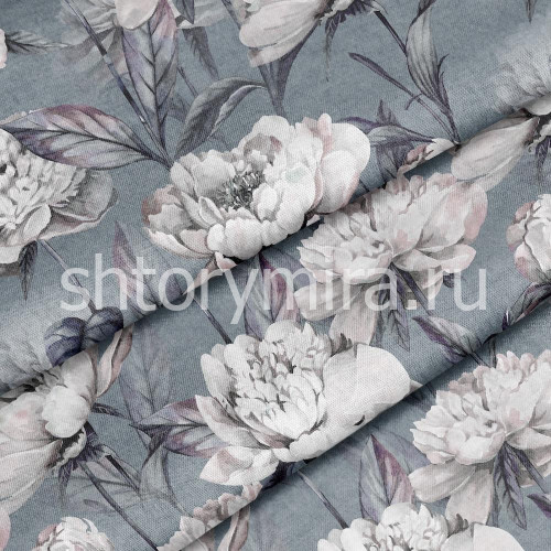 Ткань Peones blue Marufabrics
