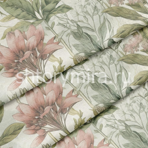 Ткань Retro flower 1 Marufabrics
