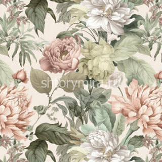Ткань Retro flower 3 Marufabrics