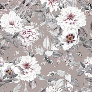 Ткань Wildrose beige Marufabrics